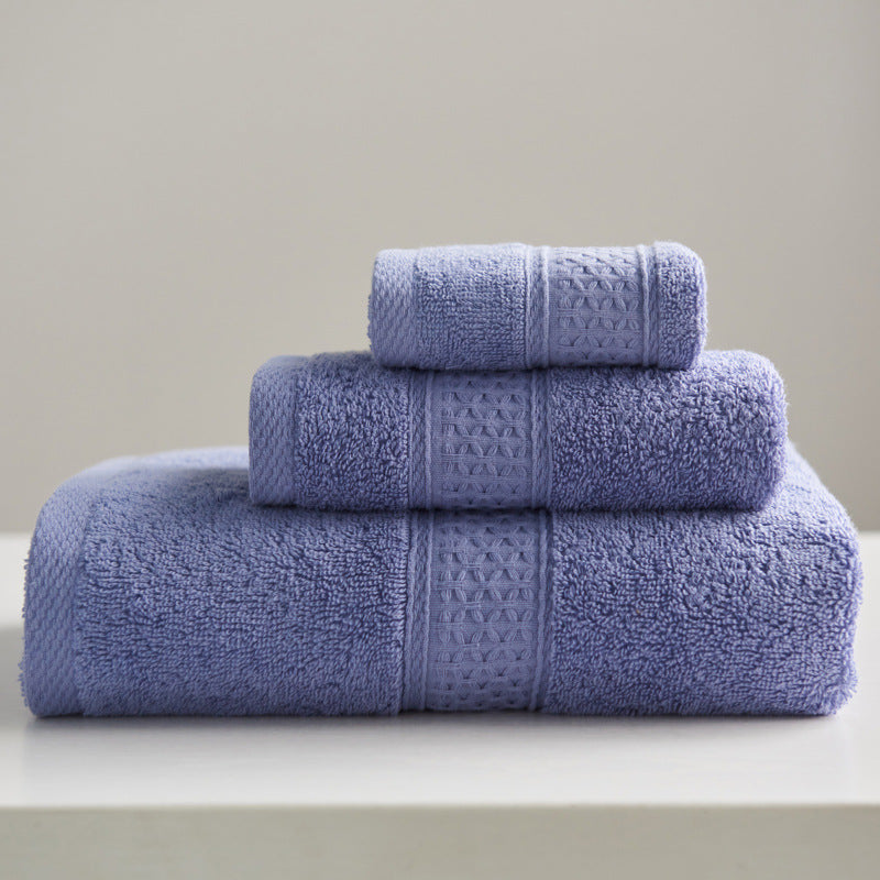 Minimalist Style Square Towel Towel Bath Towel Set Towel Pure Cotton Adult