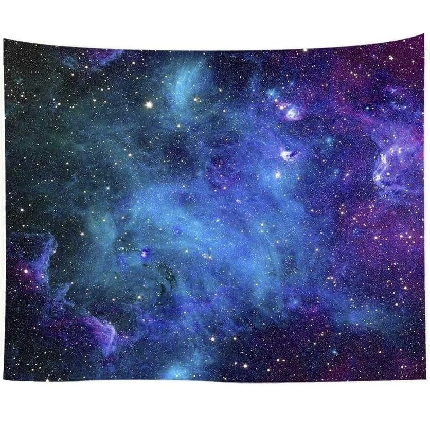 Blue Gas Cloud Tapestry