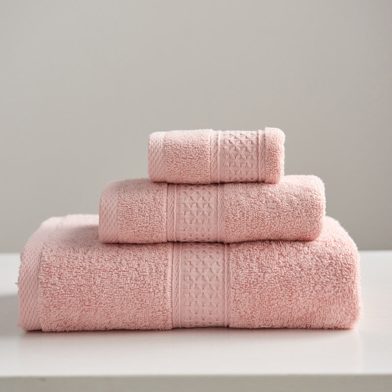 Minimalist Style Square Towel Towel Bath Towel Set Towel Pure Cotton Adult