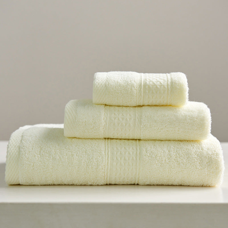 Minimalist Style Square Towel Towel Bath Towel Set Towel Pure Cotton Adult