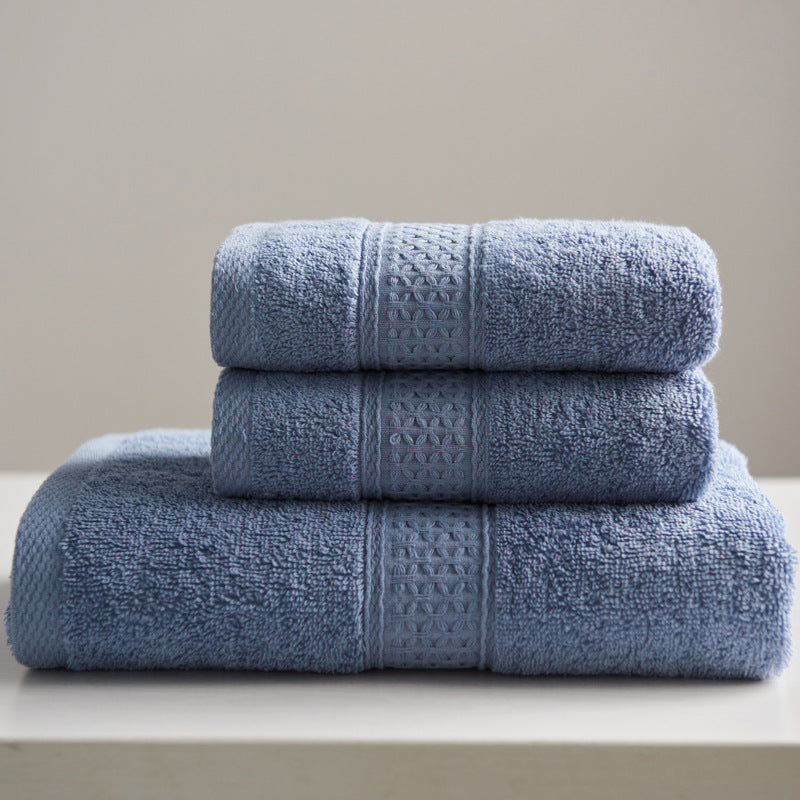 Minimalist Style Square Towel Towel Bath Towel Set Towel Pure Cotton Adult