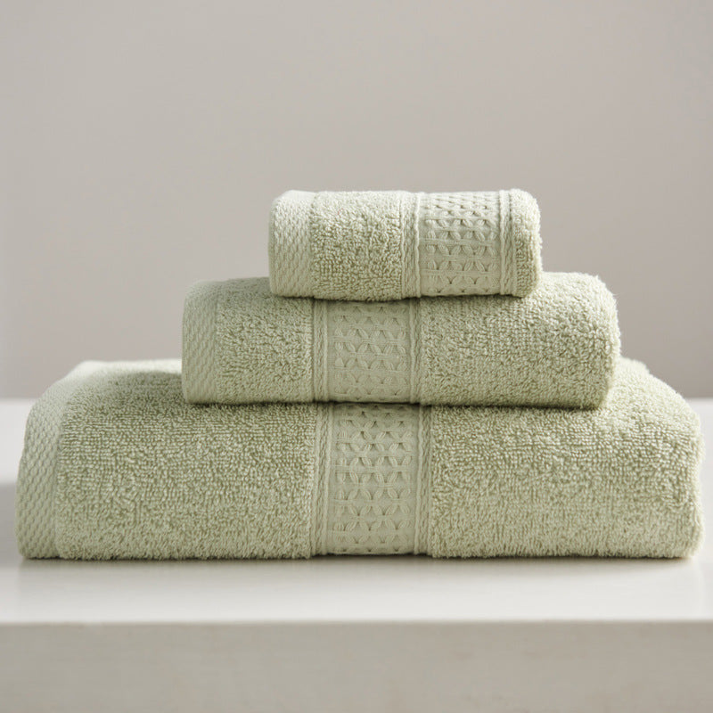 Minimalist Style Square Towel Towel Bath Towel Set Towel Pure Cotton Adult