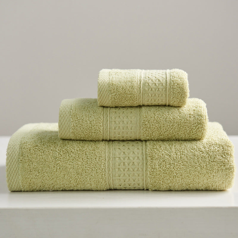 Minimalist Style Square Towel Towel Bath Towel Set Towel Pure Cotton Adult