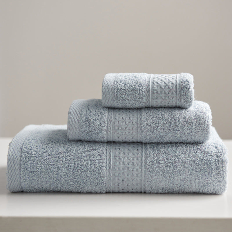 Minimalist Style Square Towel Towel Bath Towel Set Towel Pure Cotton Adult